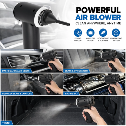 TurboVac Pro - High Power Cordless Car Vacuum